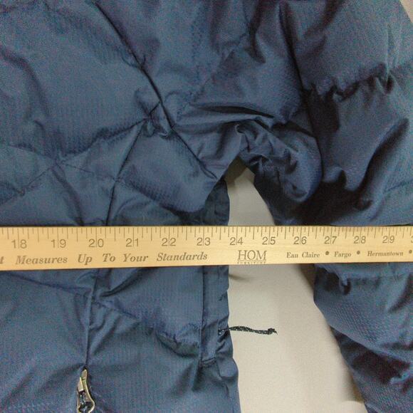 Columbia Puffer Jacket Womens 2X Blue 550 Down Fill Omni Heat Hood - Picture 8 of 13